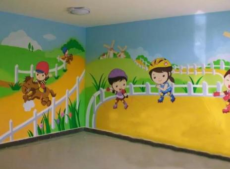 炉霍幼儿园墙体彩绘制作流程及注意事项