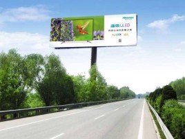 炉霍高速擎天柱广告牌的特点和优势