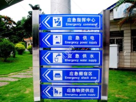 炉霍标识导向系统设计需要掌握的四大元素