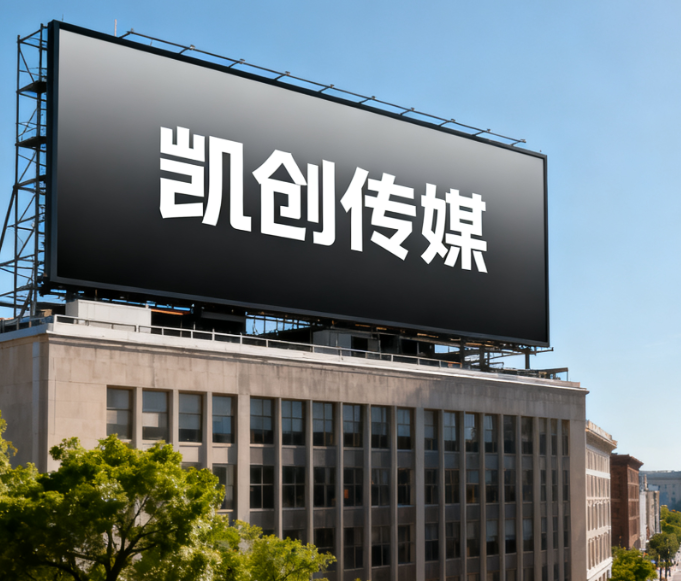 炉霍户外广告牌的设计与制作