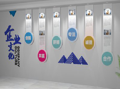 炉霍企业文化墙需要传递什么办公文化？